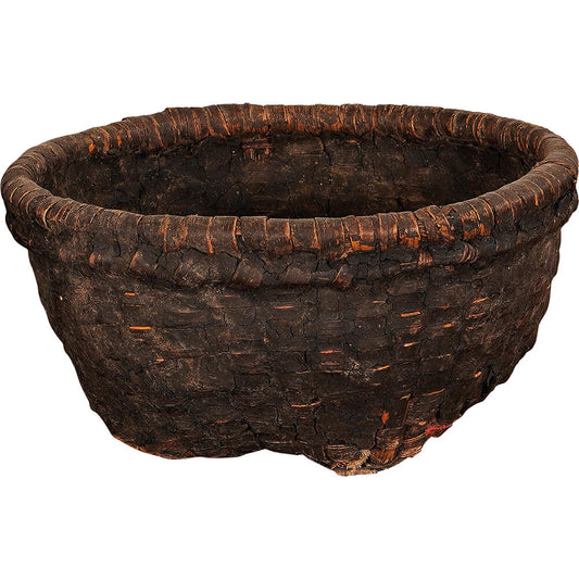 Kuber flettet kurv - L