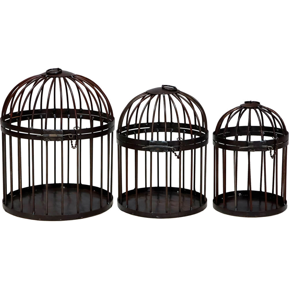 Chirp fuglebur i jern - 3 stk