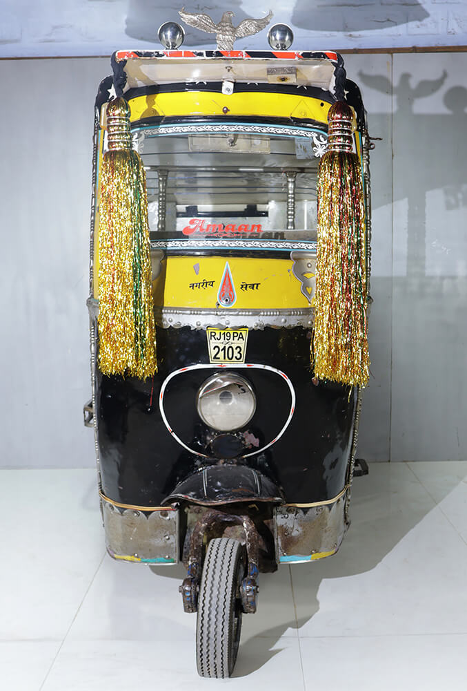 Gammel tuk-tuk fra Indien