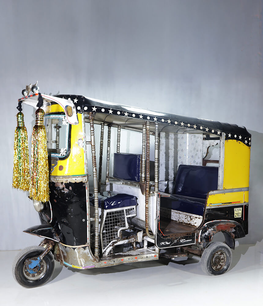 Gammel tuk-tuk fra Indien