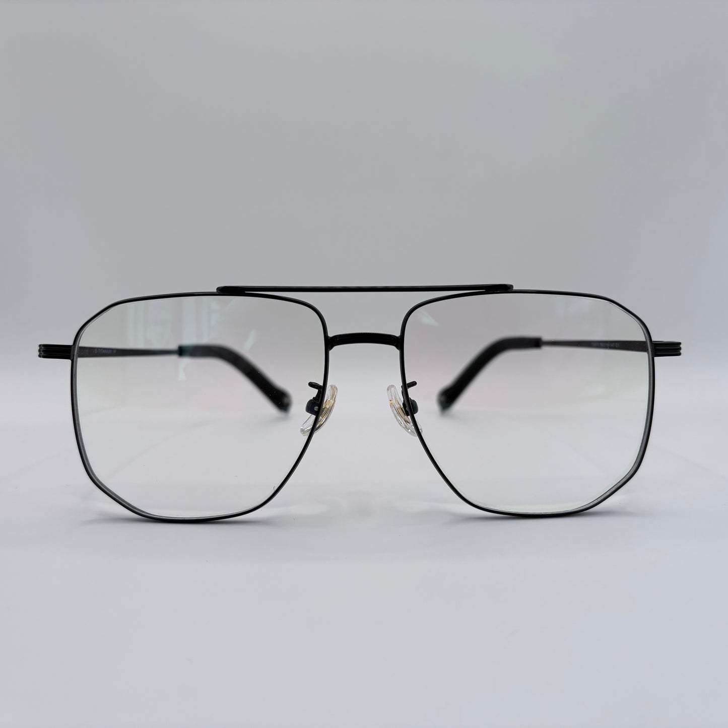 FIREKANTET BRILLE I AVIATOR FACON
