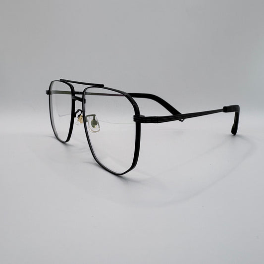 FIREKANTET BRILLE I AVIATOR FACON